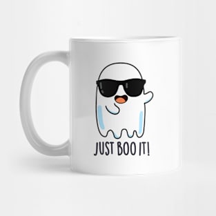 Just Boo It Cute Halloween Ghost Pun Mug